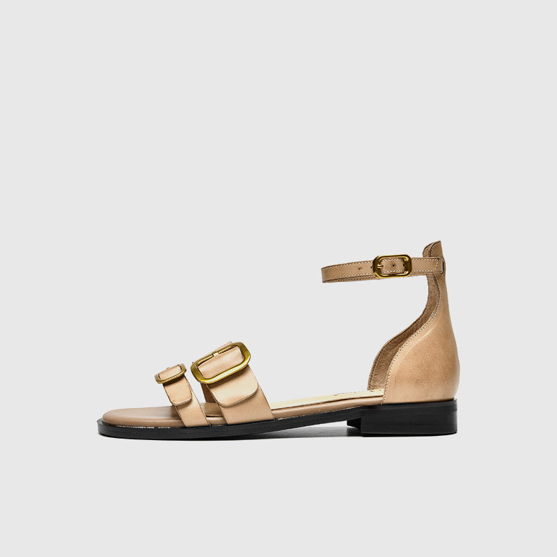 Vintage Charm Ankle Sandals