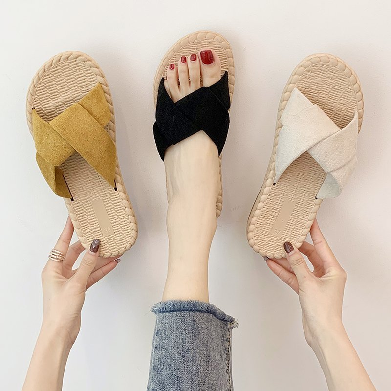 Criss-Cross Chill Sandals