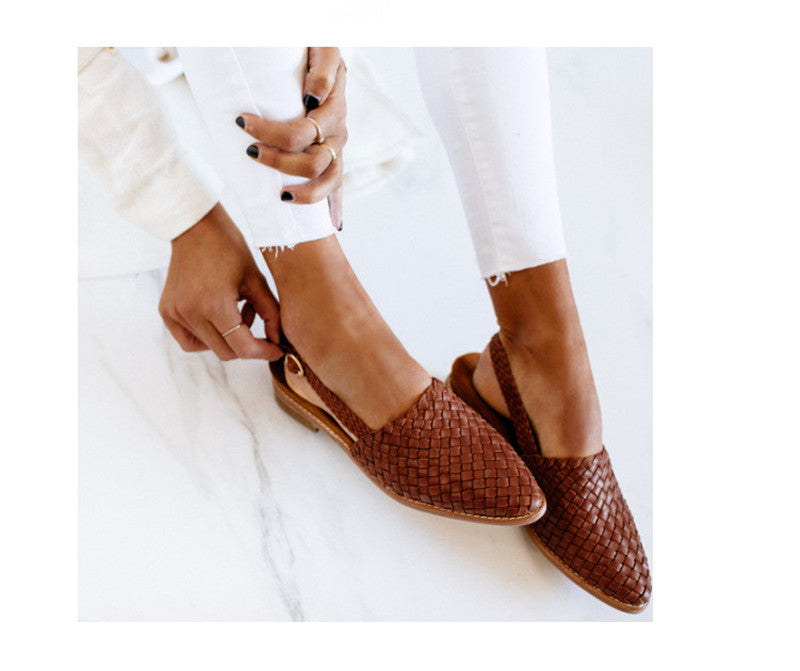 Minimalist Woven Sandals