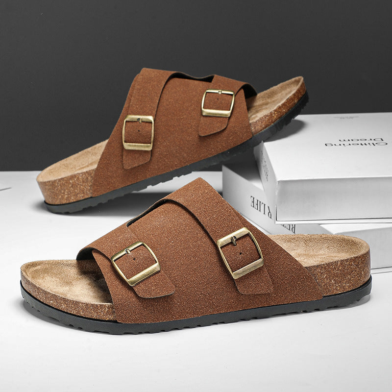 Urban Cork Slide Sandals