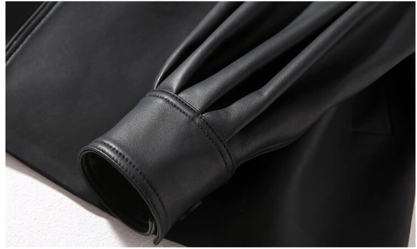 High Street Tailored Leather Jacket