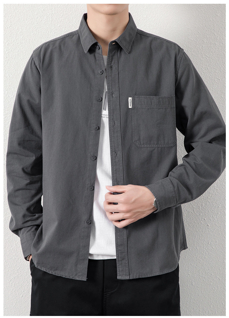 Urban Utility Long Sleeve Shirt with Pocket