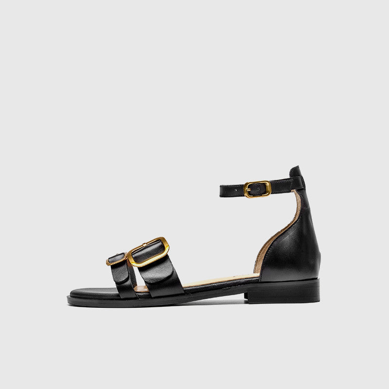 Vintage Charm Ankle Sandals