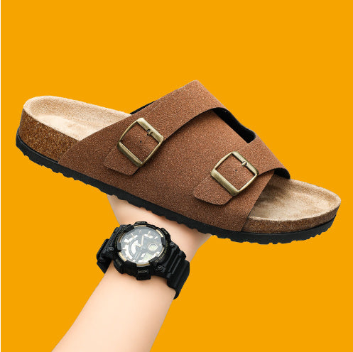 Urban Cork Slide Sandals
