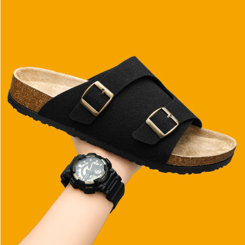 Urban Cork Slide Sandals