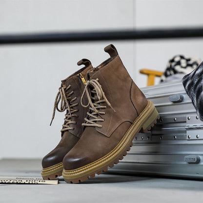 Frontier Lace-Up Boots