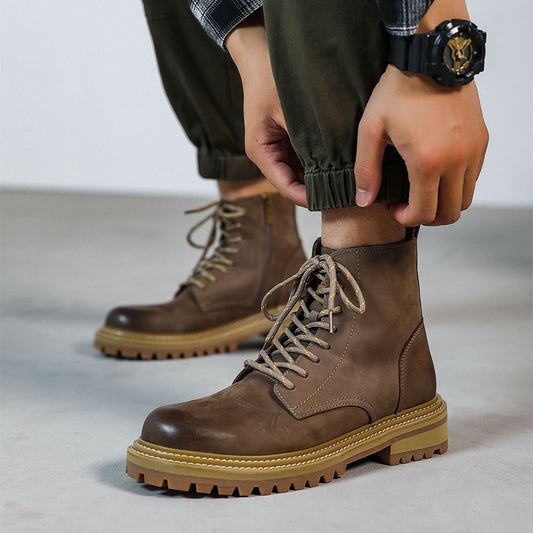 Frontier Lace-Up Boots