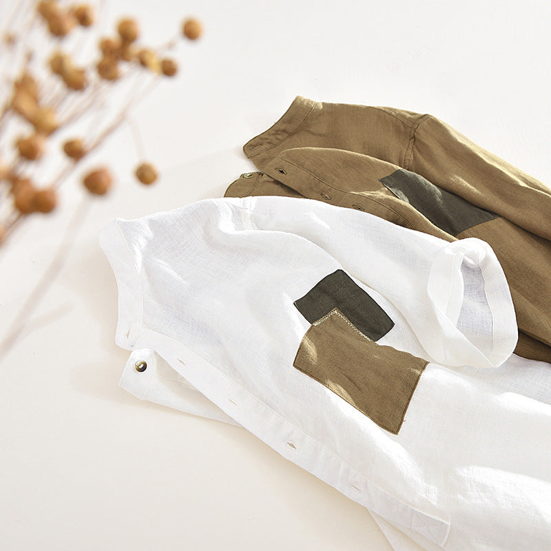 Pocket Accent Summer Shirt