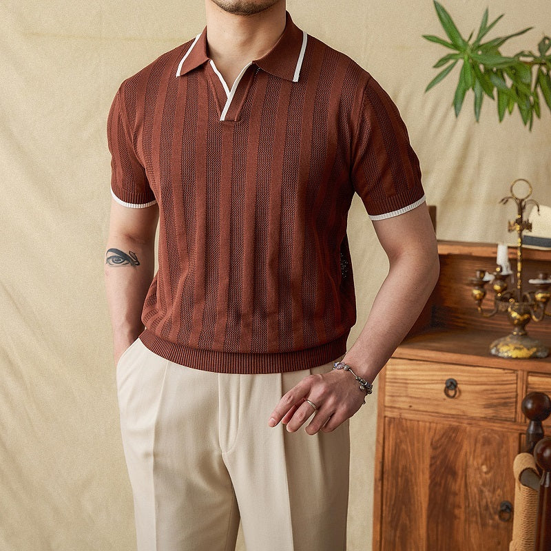 Classic Mesh Weave Polo