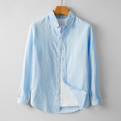 Coastal Linen Button-Up Shirt