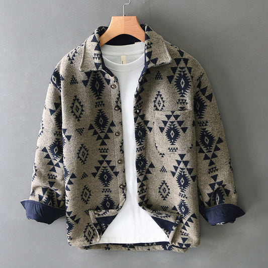 Casual Oversized Wool Jacket