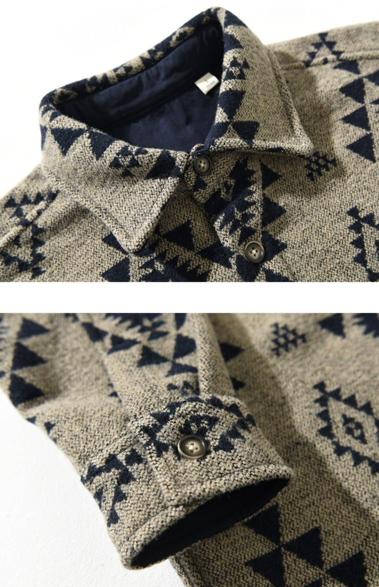Casual Oversized Wool Jacket