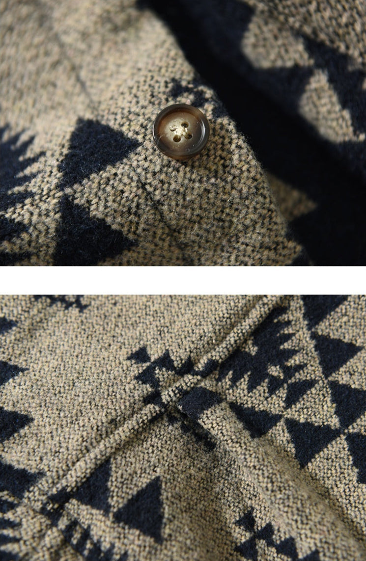 Casual Oversized Wool Jacket
