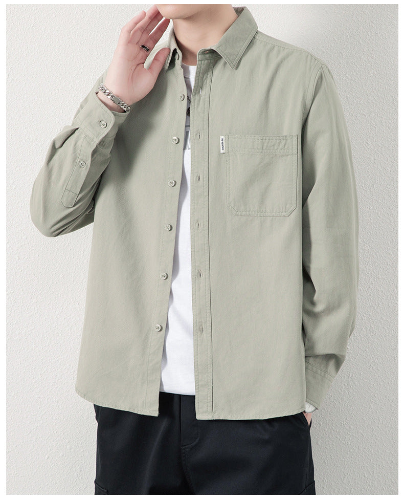 Urban Utility Long Sleeve Shirt with Pocket