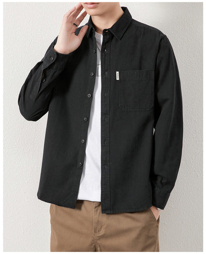 Urban Utility Long Sleeve Shirt with Pocket