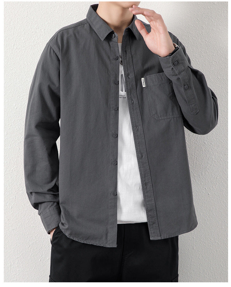 Urban Utility Long Sleeve Shirt with Pocket