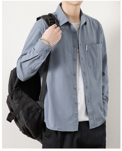 Urban Utility Long Sleeve Shirt with Pocket